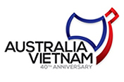 Australia-Vietnam 40th anniversary of diplomatic relations logo